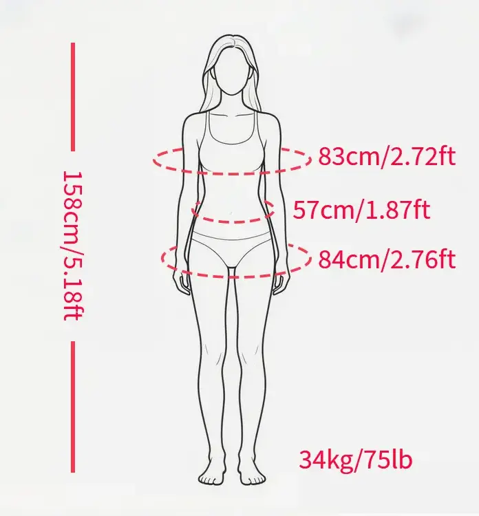 Life-size TPE love doll showcasing realistic skin texture and articulated joints