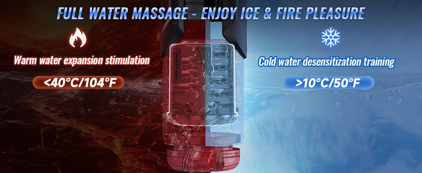 AI Sync waterproof penis pump with seven rotating sucking thrusting modes for men